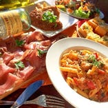 みんなでイタリア宴会はいかがでしょうか。