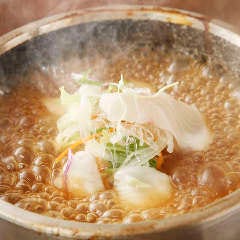 鯛の刺身入りスープ炒飯
