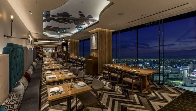 The Living Room With Sky Bar ザリビングルームウィズスカイバー 名駅 多国籍料理 ぐるなび