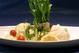 水菜とアボガドの生湯葉サラダ