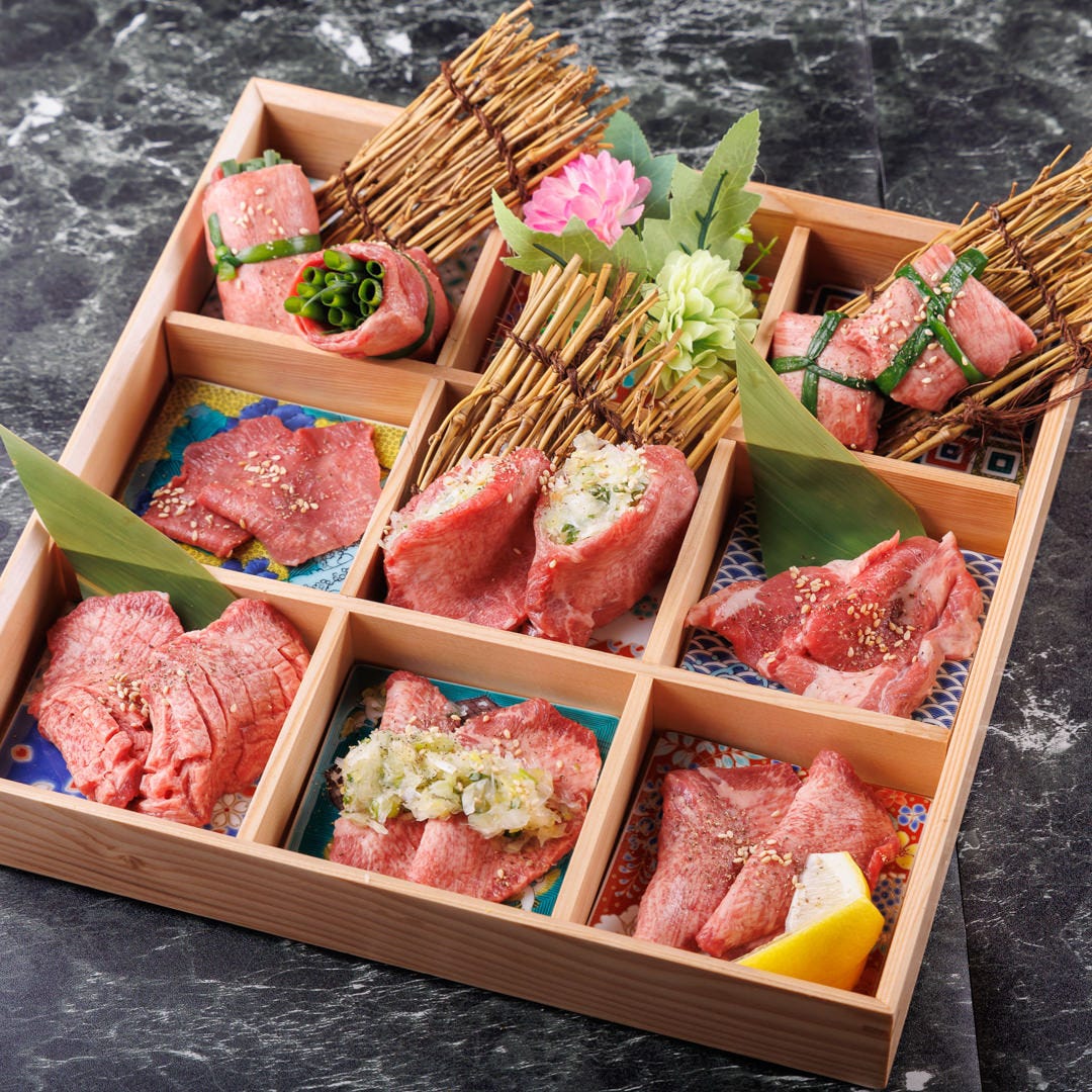 焼肉食べ放題 No．6 名古屋駅前店 コース：大人気の厚切り牛タン等『特
