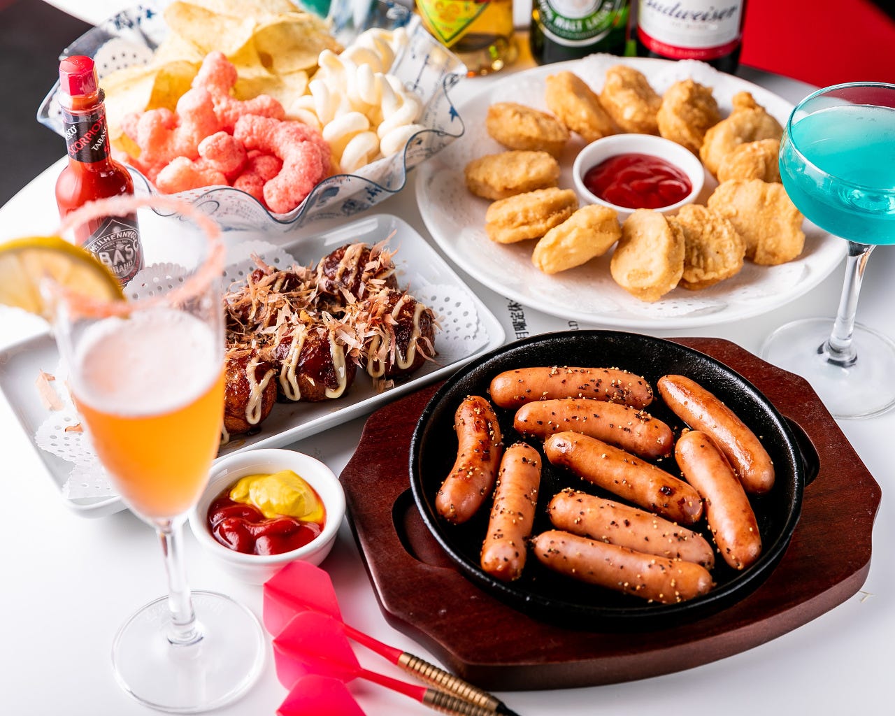 ダーツ＆アミューズメントバー Kinshicho‐EIGHT コース：70種の