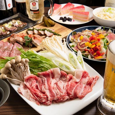 クラフトビールと肉寿司個室肉バル 東京スタイルサンクス八重洲店 コースの画像