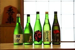店主こだわりの「日本酒、焼酎」をご用意