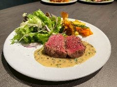 和牛ランイチのステーキ