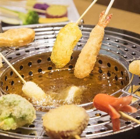 串揚げ 串天ブッフェ くし葉 横浜ワールドポーターズ みなとみらい バイキング ビュッフェ ぐるなび