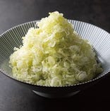たっぷりの刻み葱