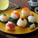 手まり寿司体験コース（厳選豚肉の出汁しゃぶ・抹茶付き）＊前日までの要予約