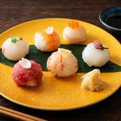 手まり寿司体験コース（厳選豚肉 出汁しゃぶ・抹茶付き）＊前日までの要予約