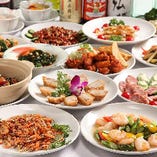2時間飲み放題付！気軽な中華料理や高級食材が揃う宴会コース　