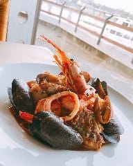 新鮮な海の幸をふんだんに使ったシェフ自慢のペスカトーレ！