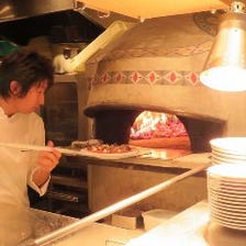 ナポリの石窯で焼き上げたピッツァ！