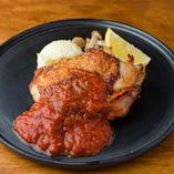 ビアチキンのグリル／Beer-Marinated Grilled Chicken