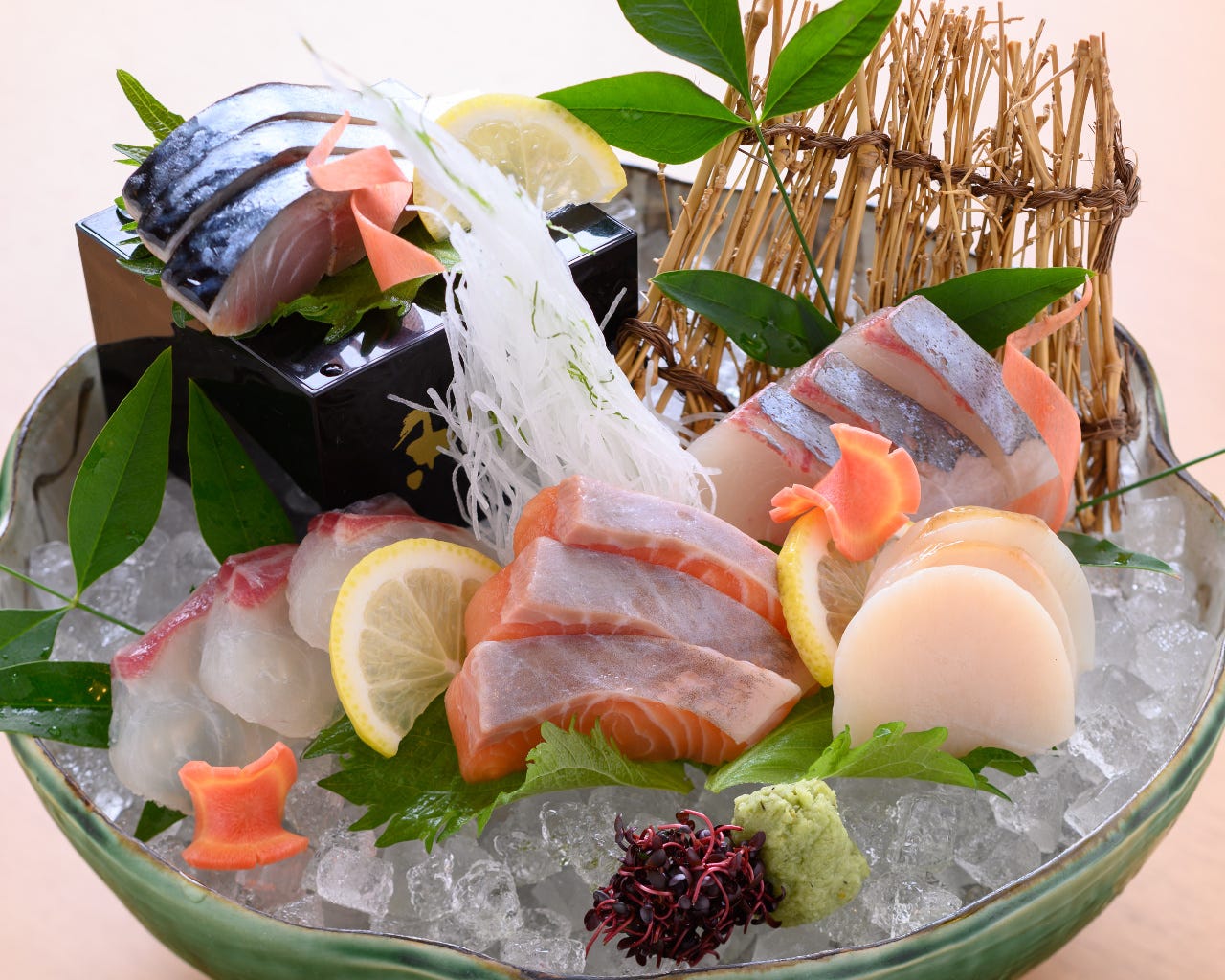 ◆新鮮海鮮はお刺身でも天ぷらでも！