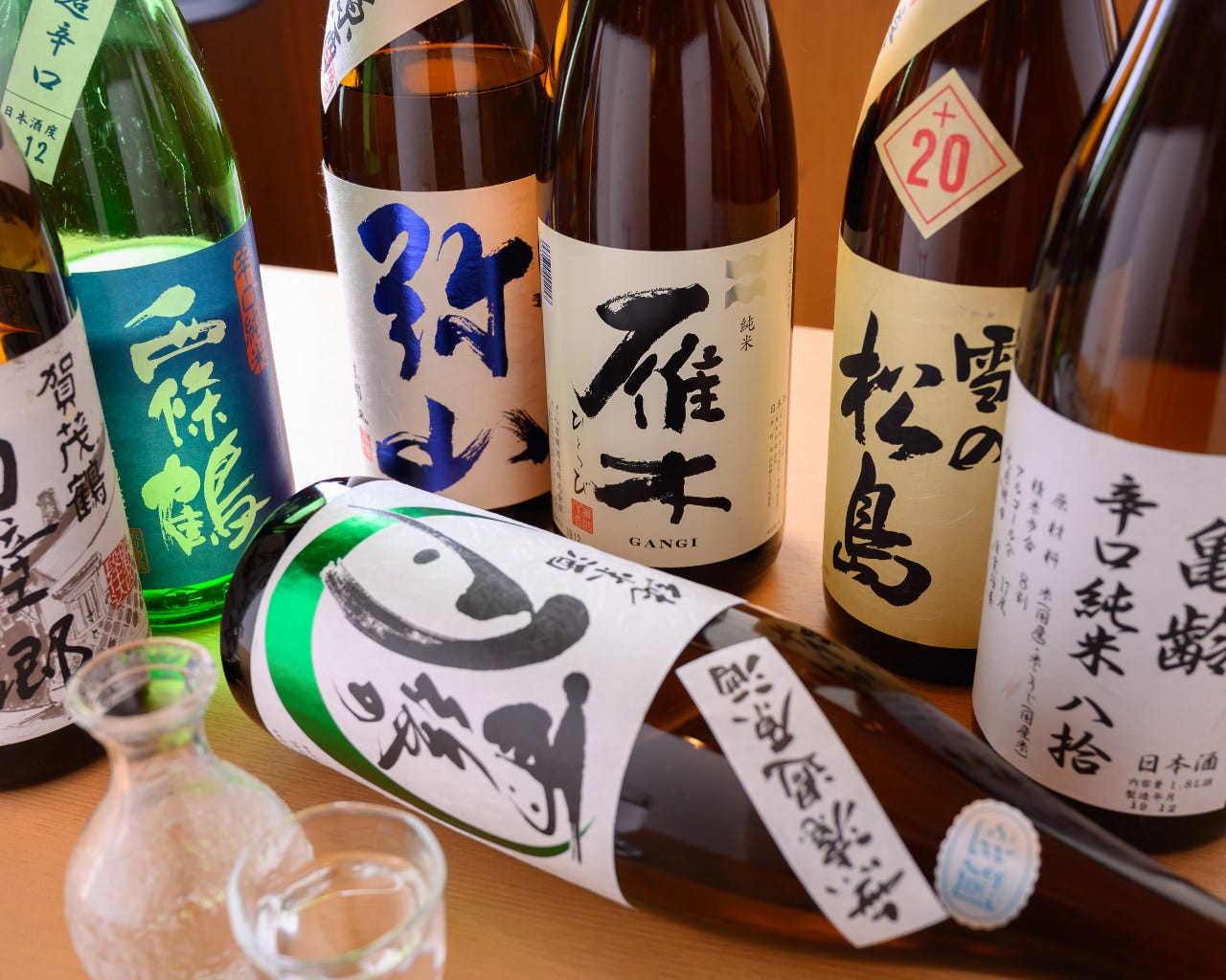 ◆店主厳選の日本酒が飲み放題に！