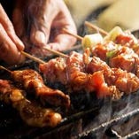 備長炭で焼く、焼き鳥は別格！手打ち焼き鳥198円～