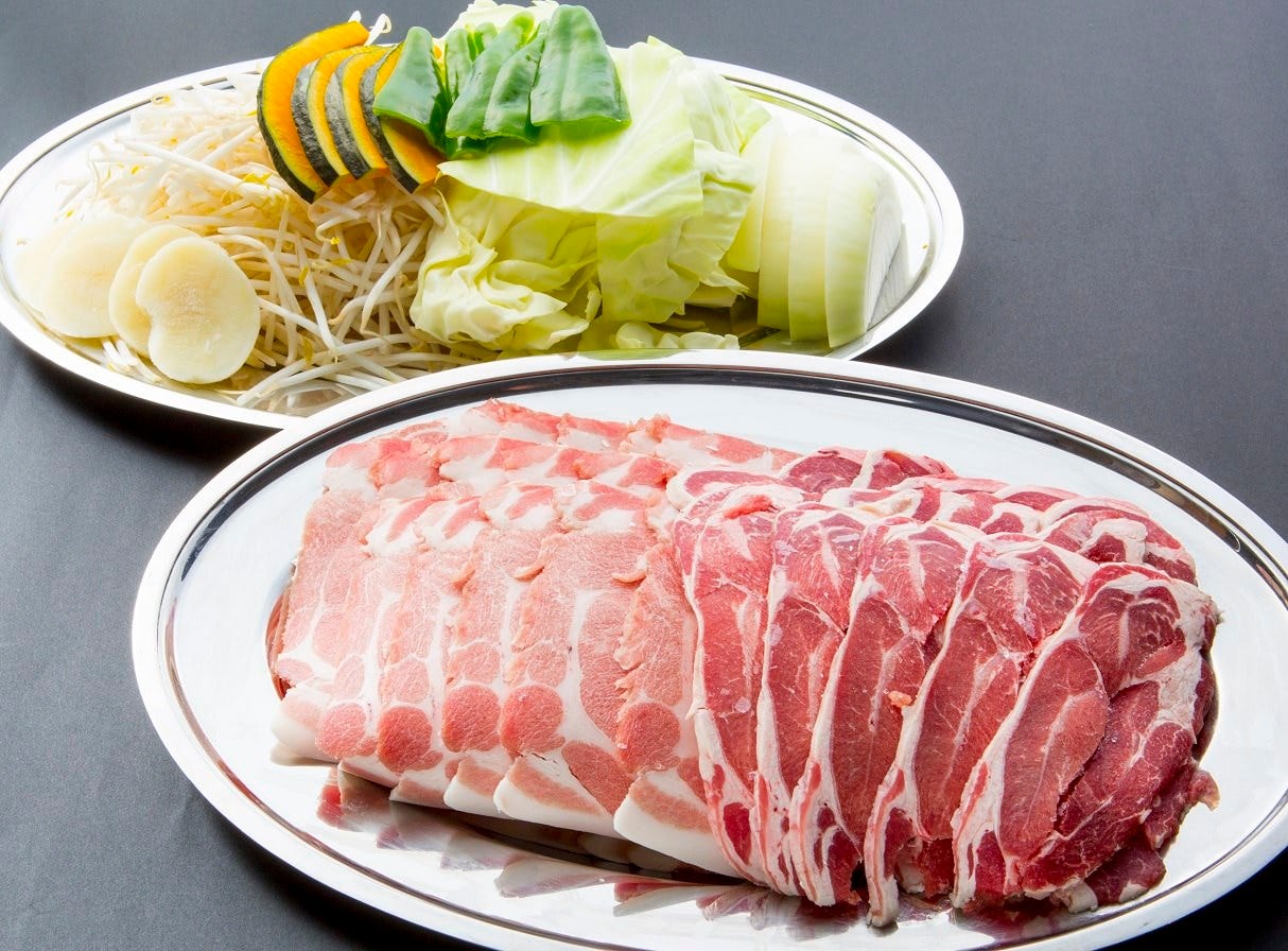 【ぐるなびネット予約】特選ラム肉・豚肉ジンギスカン食べ放題120分