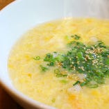ホッと温まる卵スープ
箸休めにピッタリ！