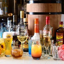 平日限定！約30種飲み放題メニュー