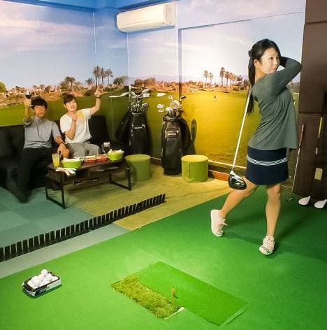完全個室 ゴルフバー リアルゴルフ 上野 ゴルフバー ぐるなび