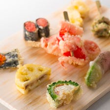 揚げたてサクサクが楽しめる天ぷら