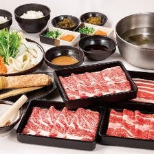 しゃぶしゃぶ・すきやき食べ放題ｺｰｽ