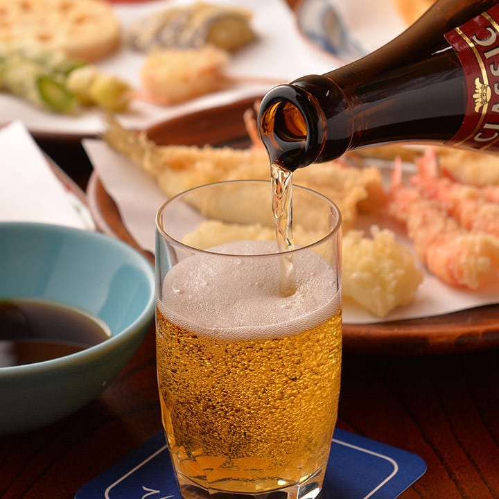 気軽に一杯♪美味い天ぷらと旨い酒