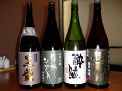 日本酒も豊富