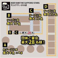 BEER BAR THE SAPPORO STARS モユクサッポロ店(札幌大通・狸 BEER BAR THE SAPPORO STARS モユクサッポロ店(札幌大通・狸