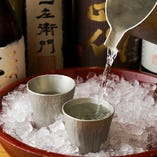 【極上銘酒も！】
30種以上の日本酒や本格焼酎もございます