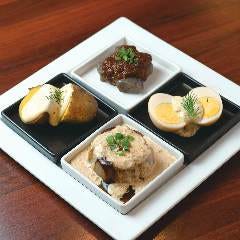 フレンチおでんの4種盛り