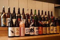 日本酒の種類が豊富