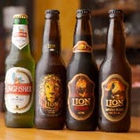 【ドリンク】
スリランカで人気！飲みやすいライオンビール！