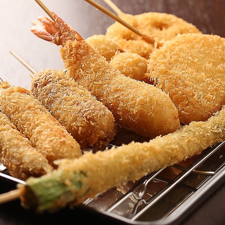串カツ食べ放題コース90分 L O 30分前 1 680円 税抜 難波 串カツ 女子会 合コン 宴会 飲み会 の詳細 新世界 串カツ いっとく 難波 千日前店 なんば 難波 居酒屋 ぐるなび