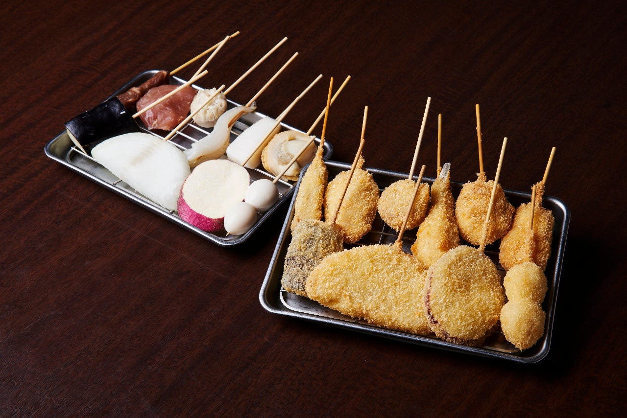 22年 最新グルメ 新世界 串カツ いっとく 難波千日前店 なんば 難波 レストラン カフェ 居酒屋のネット予約 大阪版