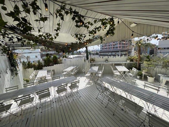 天空ビアガーデン Wbcafe Tokyo 日暮里 ビアガーデン ぐるなび