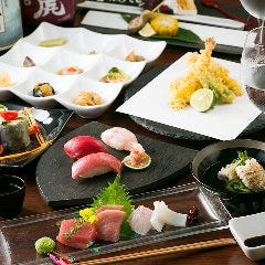 お酒と共にたのしめる旬の会食