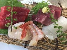 新鮮な魚貝類を中心とした日本料理店