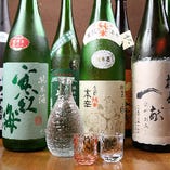 【多彩な地酒】
1本ずつ仕入れ、無くなり次第入れ替えています