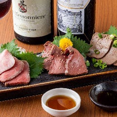 肉刺し3種盛り合わせ
