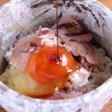 金目鯛の煮汁卵かけご飯