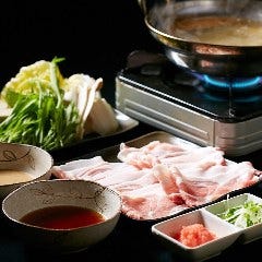 沖縄県産あぐー使用! 出汁香るしゃぶしゃぶ♪