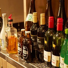80種以上のドリンク飲み放題です♪