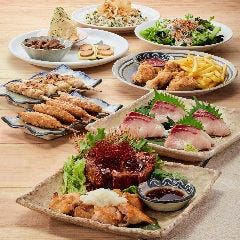 豪快鳥料理ご宴会！自慢の串焼きや旬の鮮魚も楽しめるコース