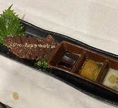 希少　馬レバー刺し