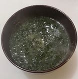 あおさの味噌汁