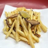 松茸香るフライドポテト　こだわり椎茸和え