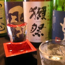 季節限定の日本酒各種揃えています