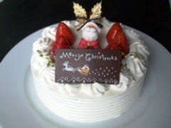 クリスマスケーキの御予約受付中