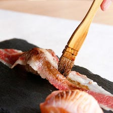 燻製炙り肉寿司